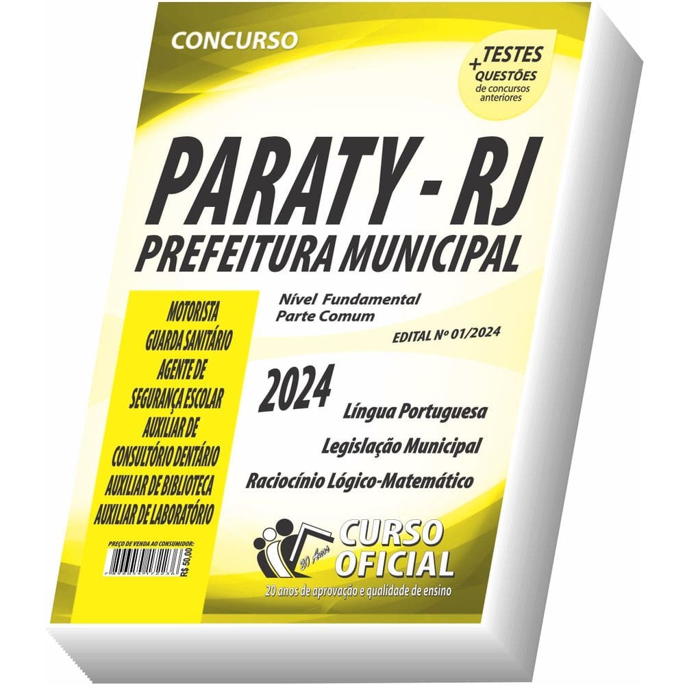Apostila Paraty - Rj - Nível Fundamental - Parte Comum