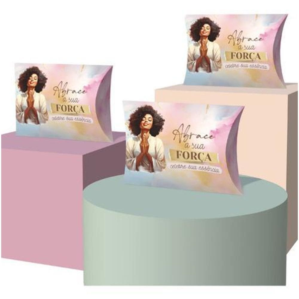 50 Caixinhas Porta Bombom Dia Das Mulheres Lembrancinhas