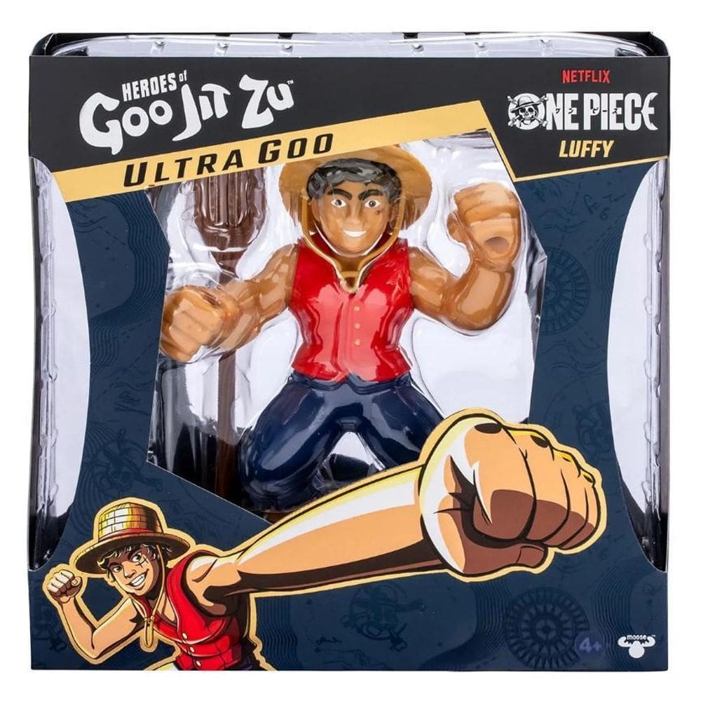 Goo Jit Zu Luffy One Piece 18Cm E Acessórios Sunny 3363