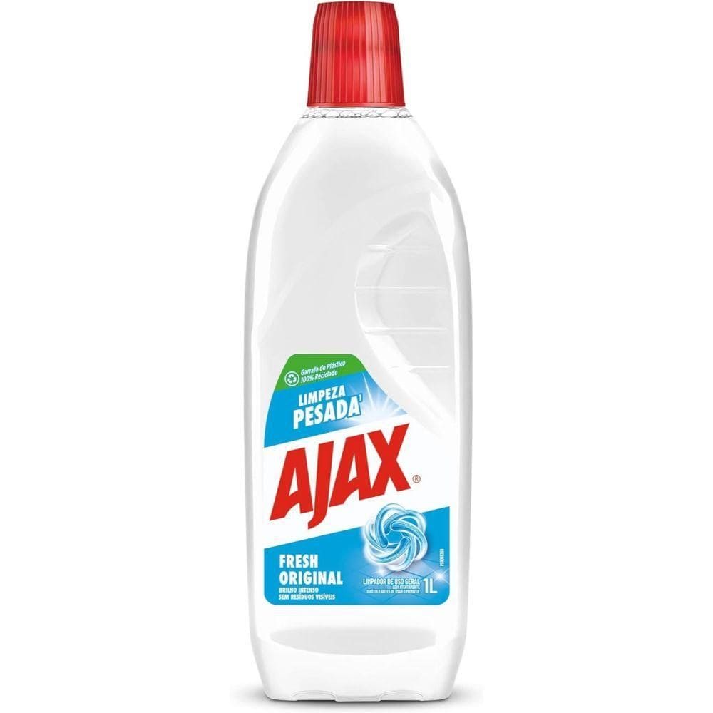 Limpador Diluível Ajax Fresh Limpeza Pesada 1 Litro