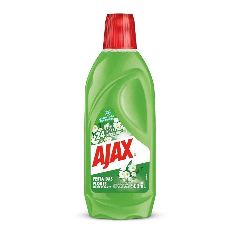 Limpador Diluível Ajax Festa Das Flores Flores Do Campo 500ml