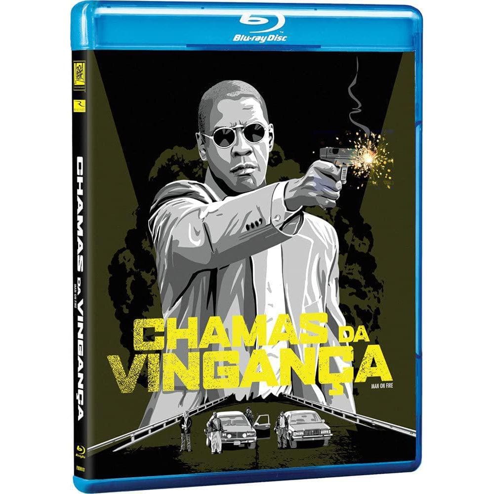 Blu-Ray Chamas Da Vingança - Denzel Washington