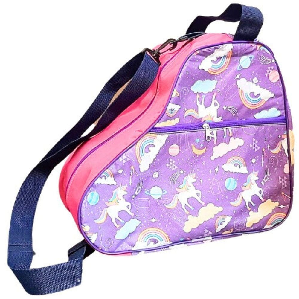 Mochila Para Transporte Guardar Patins Roller Quad Patinação