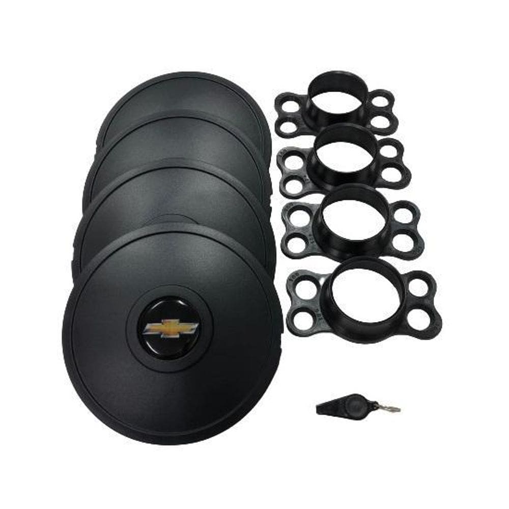 Calotas Miollo Gm Monza Aro 13 1982/96 Tradicional Preto