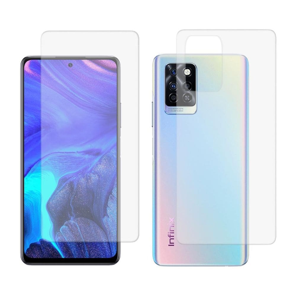 Pelicula Hidrogel Frente E Verso Para Infinix Note 10 Pro