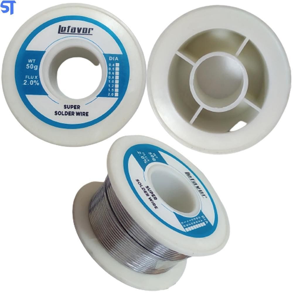 Fio De Estanho Lefavor Super Solder Wire 50G