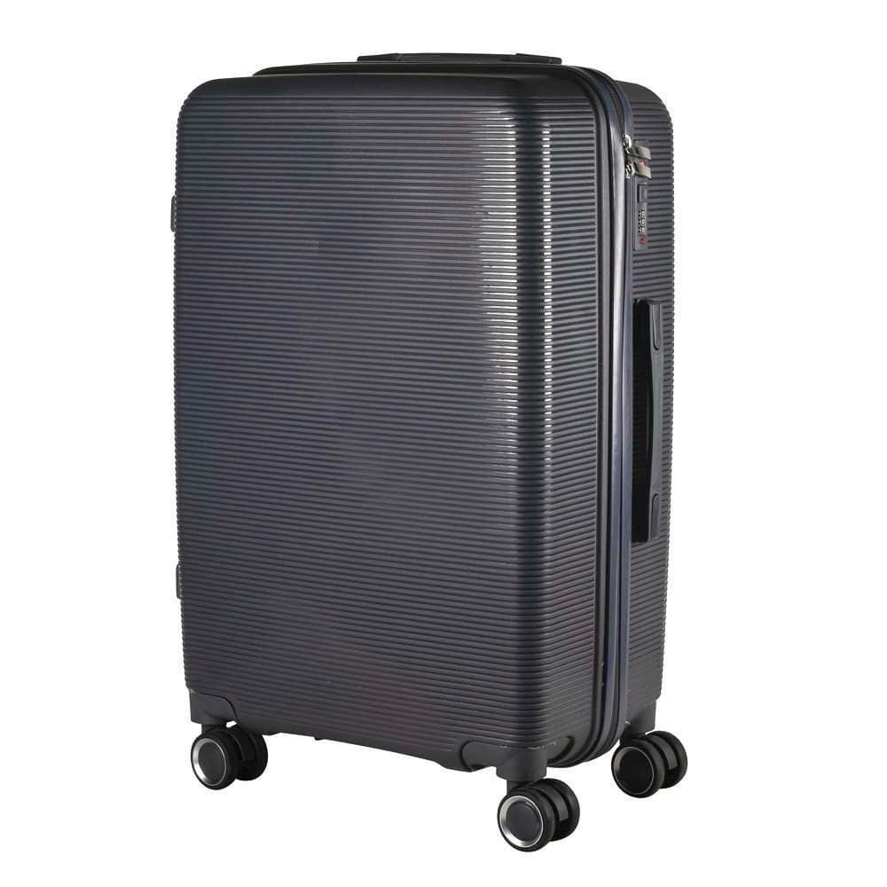 Mala Média 23Kg Polipropileno Inquebrável Grafite