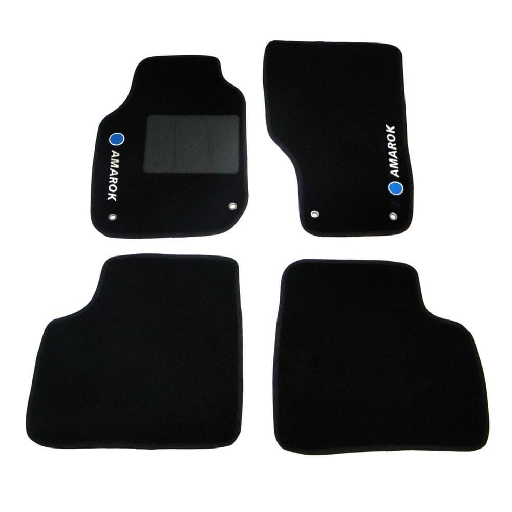 Tapete Automotivo Amarok Carpete - Jogo 4 Peças | Tapecars