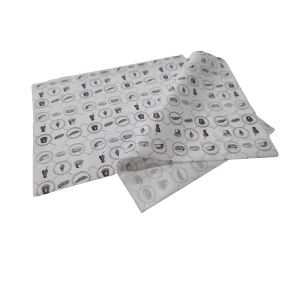 Papel Acoplado Hamburguer 38X40 Pct 500Fl