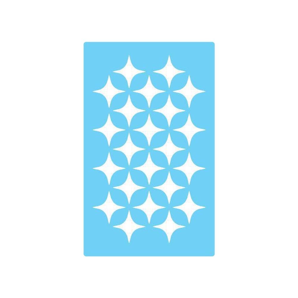 Stencil De Parede Tamako Estampa - 55 X 90Cm - Ref 420