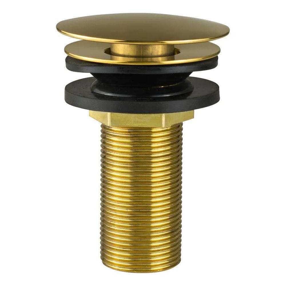 Válvula Ralo Click Dourado Gold Brilhante Para Pia Lavatório