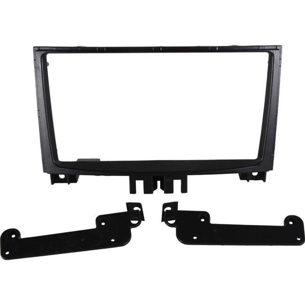 Moldura Painel 9 Polegadas Preto Fosco Sprinter 2006 A 2015