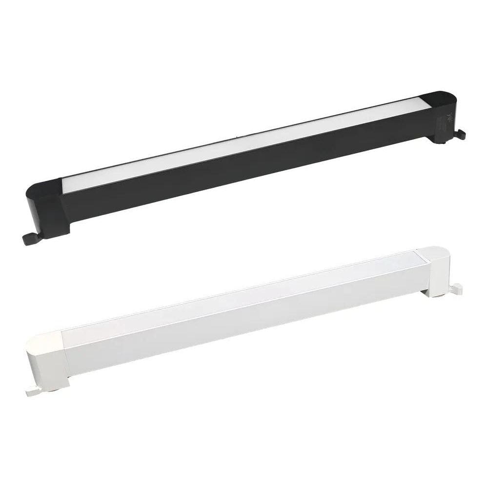 Luminária Trilho 30W Led Difu - Branco-Frio Acabamento Preto