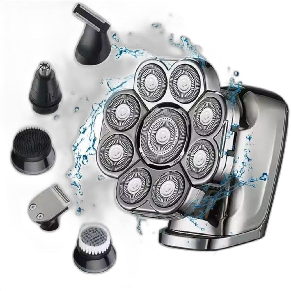 Barbeador Escova Facial Barbear Completo