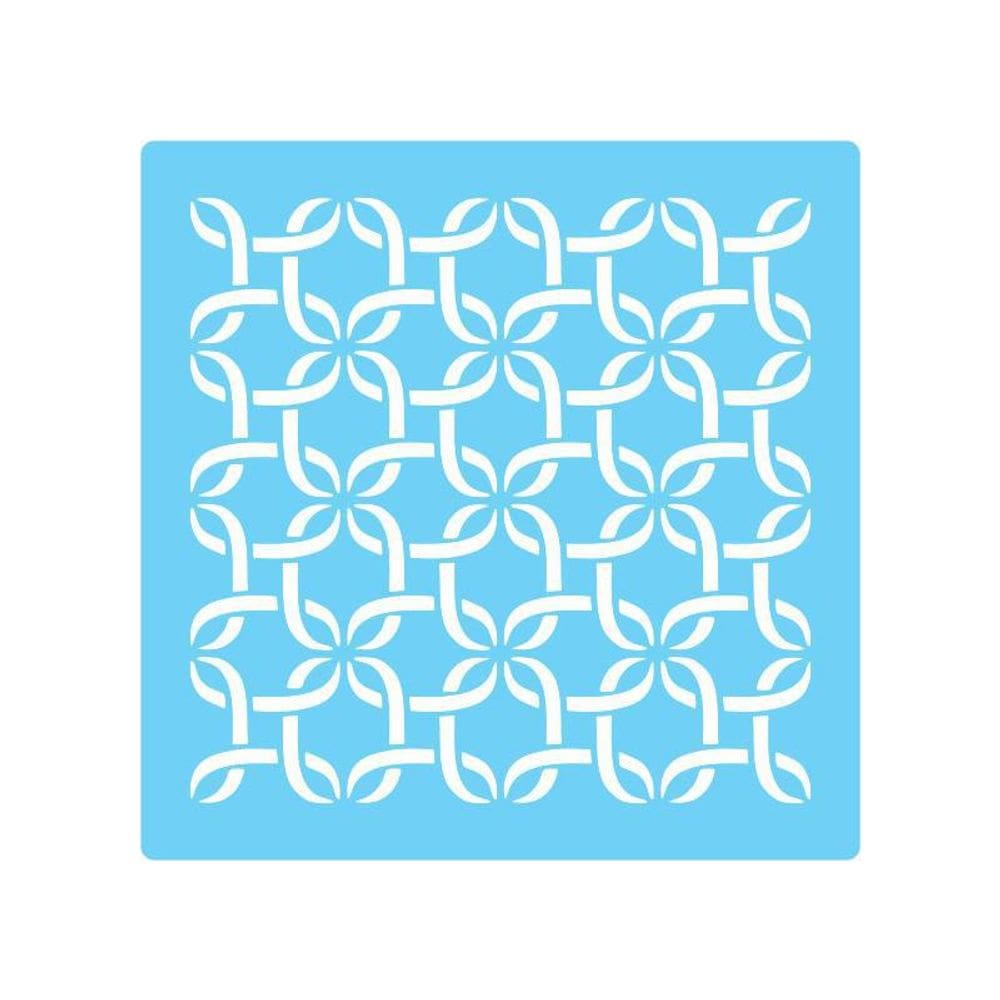 Stencil De Parede Tamako Estampa - 55 X 55Cm - Ref 562