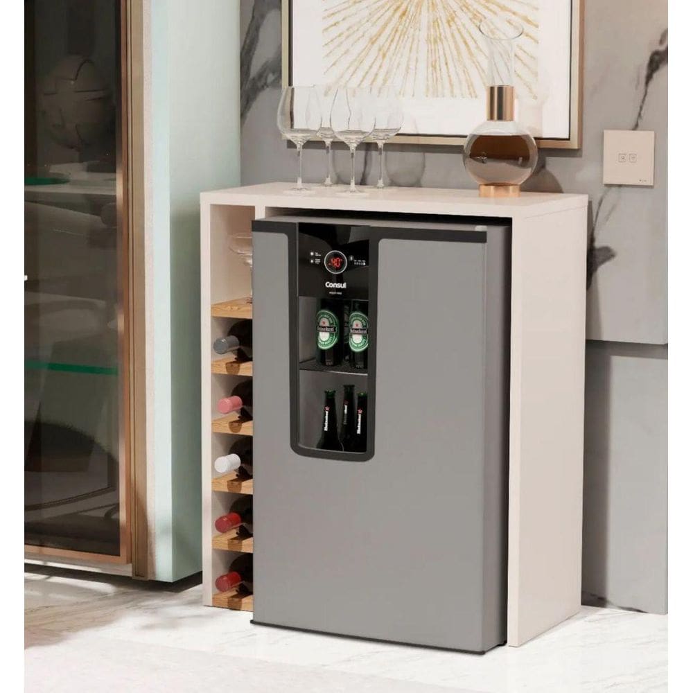 Aparador Adega Planejado Bebidas Carvalho Plus Cores Comprar