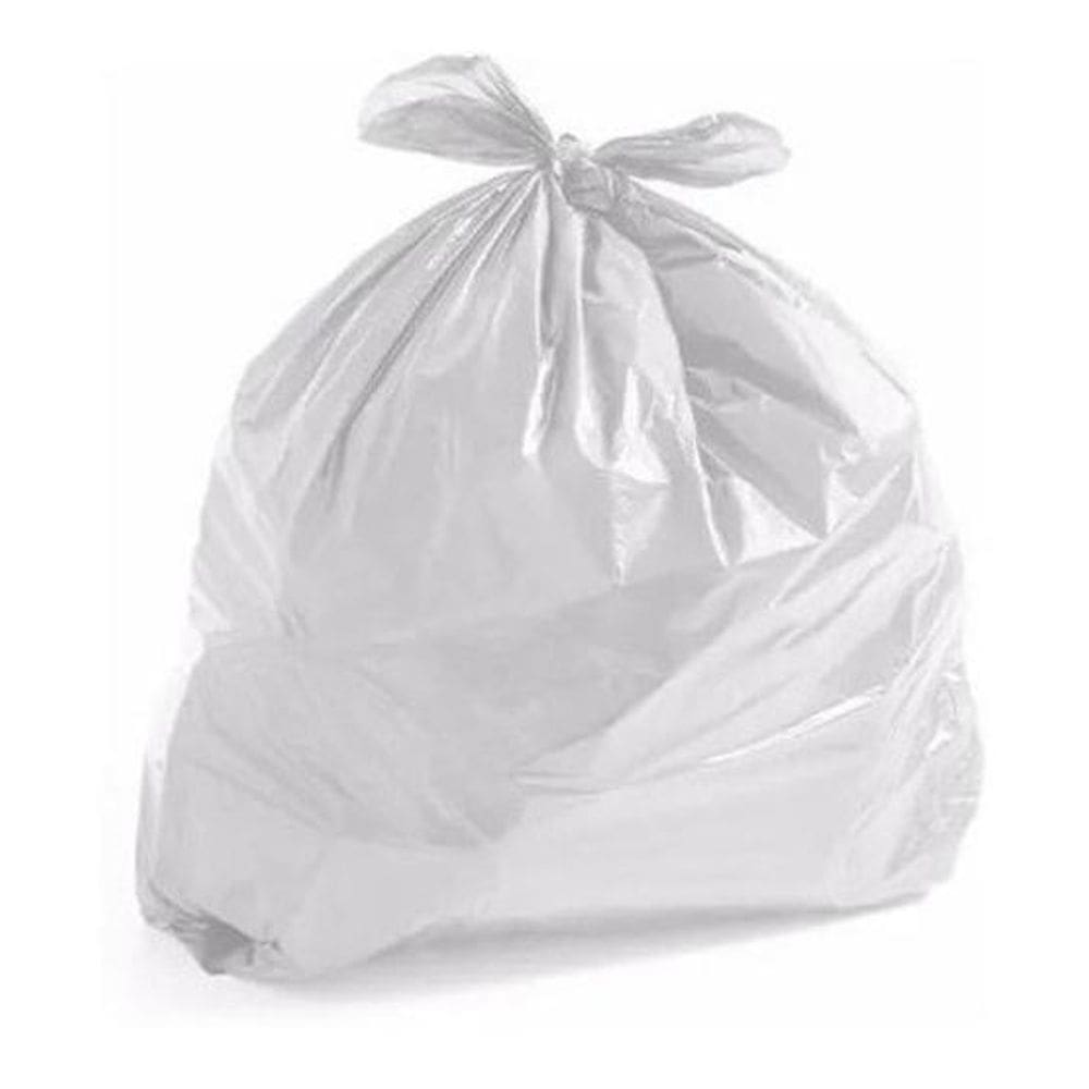 Sacos Para Lixo Transparente 20 Litros Normal  100 Un