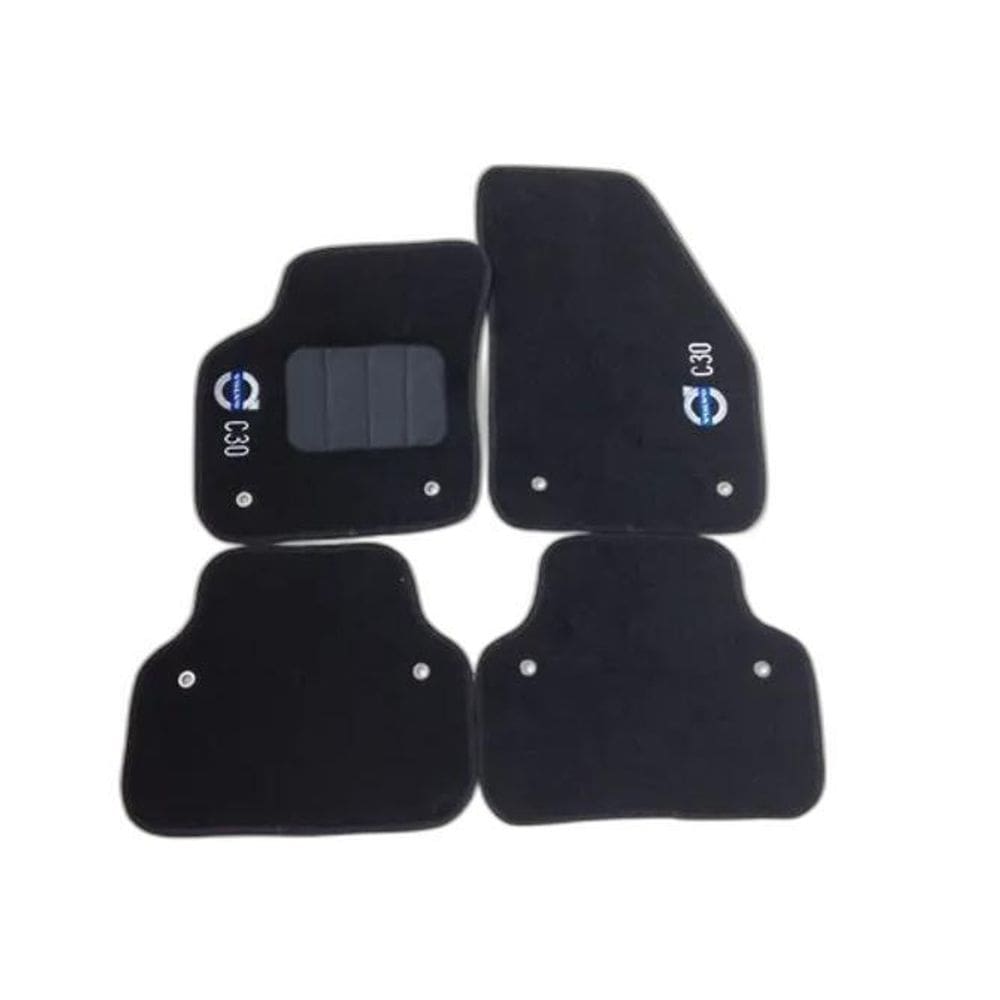 Tapete Automotivo Volvo C30 2008 Borracha Pvc