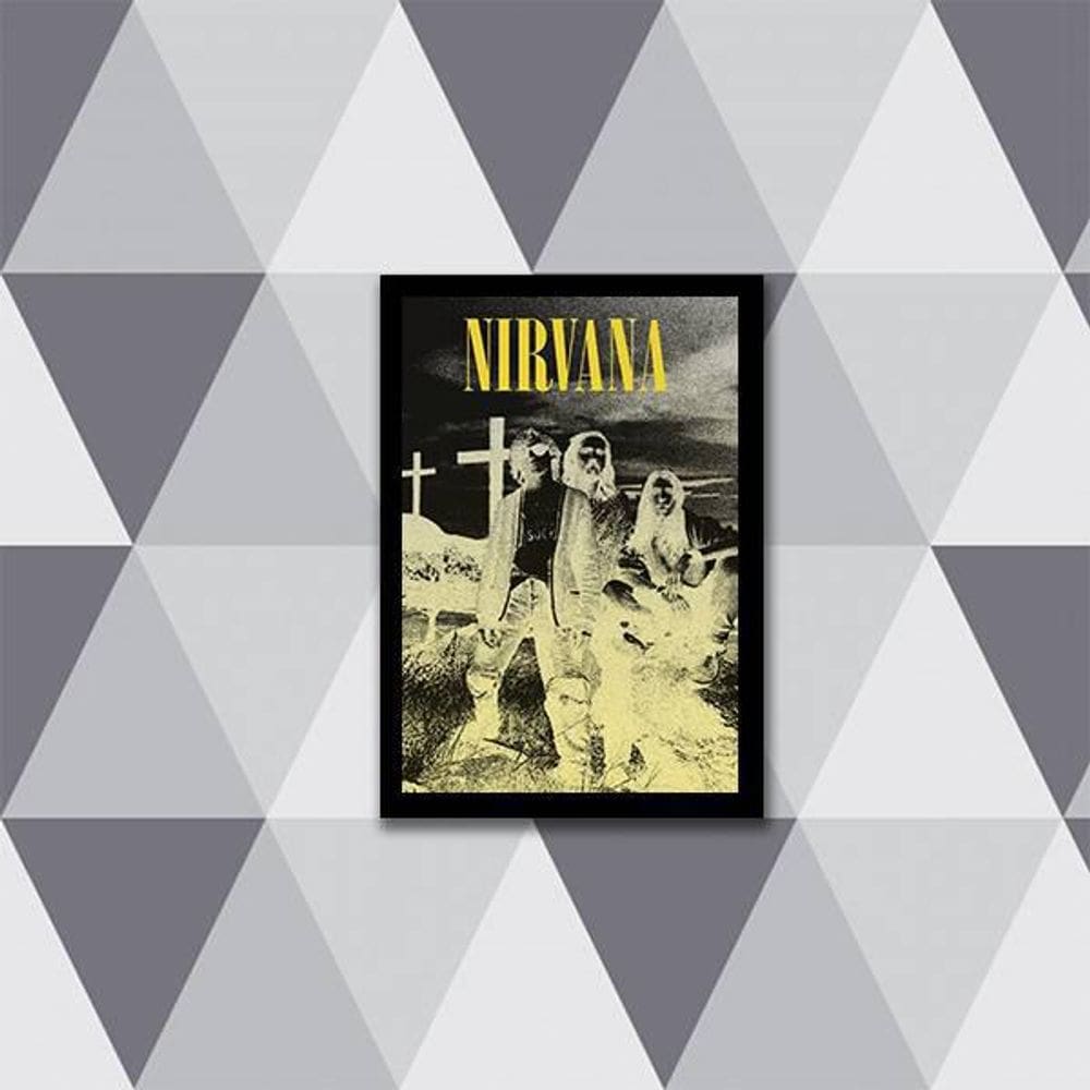 Quadro Nirvana 24X18Cm