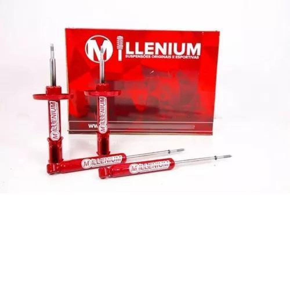 Jogo 4 Amortecedor Preparado Rebaixado Gol Quadrado