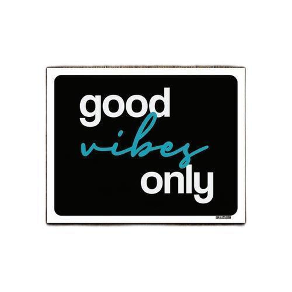Kit 5 Placas Decorativa - Good Vibes Only