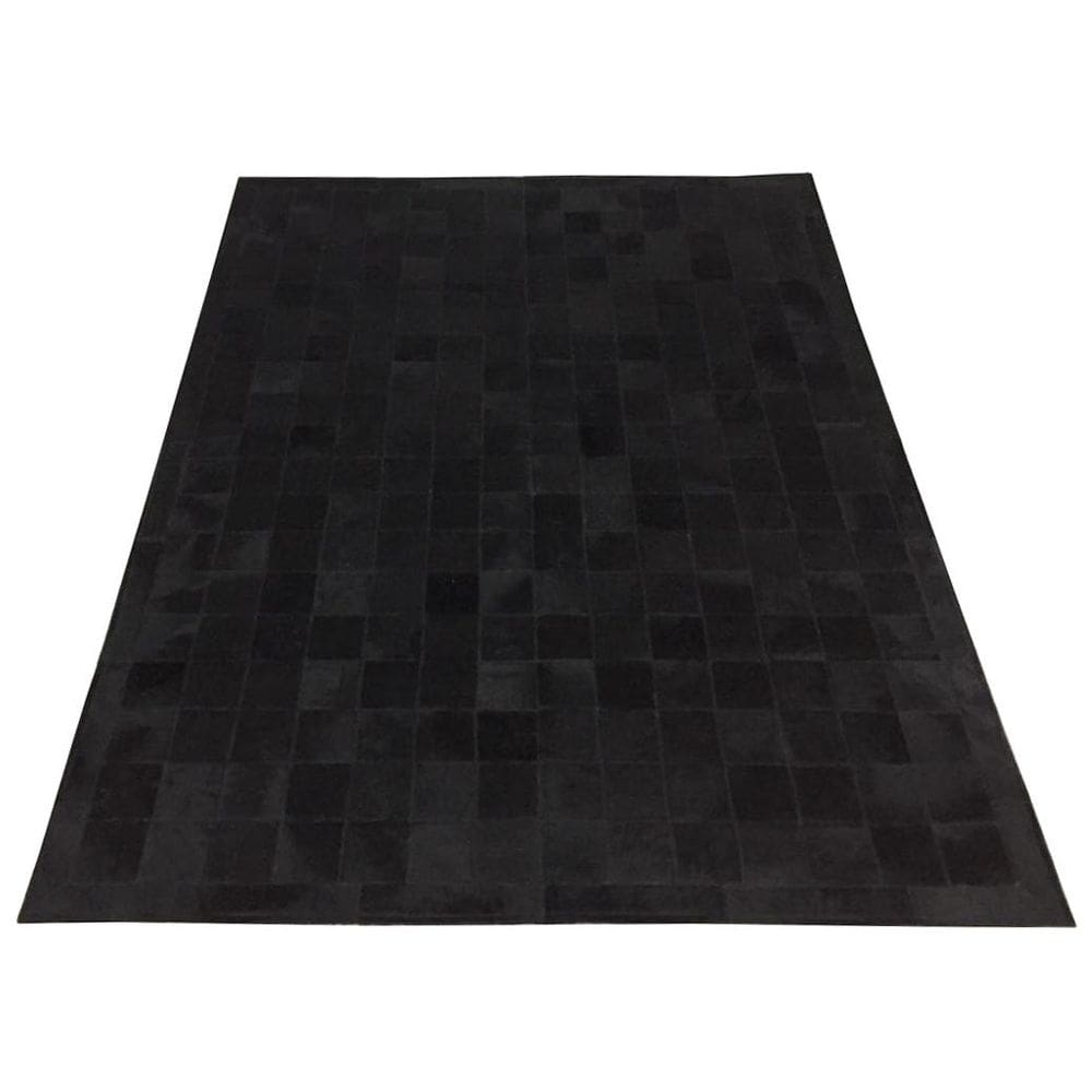 Tapete de Couro Preto Tingido 1,50 x 2,00