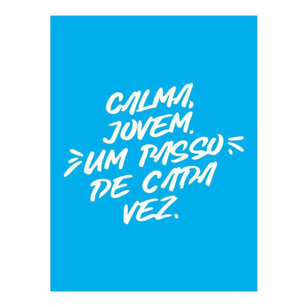 Stencil Tamako Um Passo De Cada Vez - 15X20Cm - Ref 8884