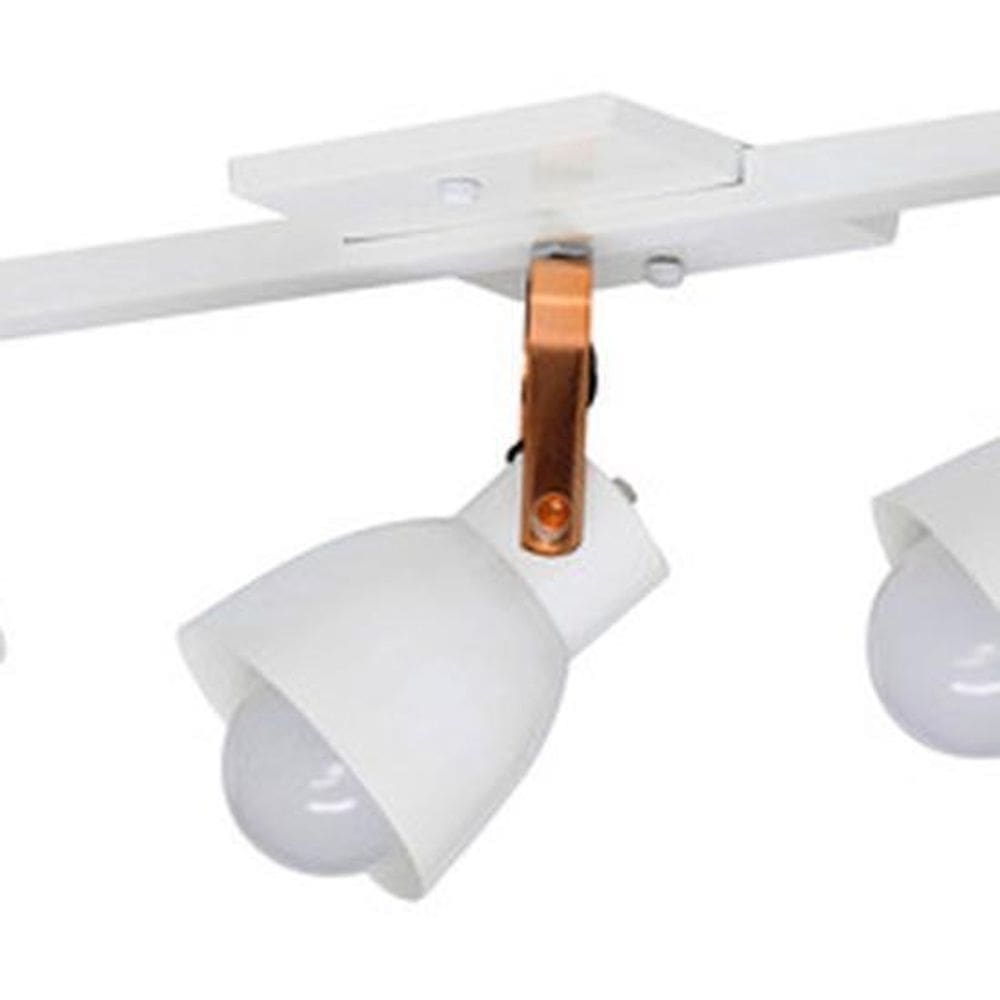 Spot De Sobrepor Retangular 3 Lampadas Cobre Inspire Ip20
