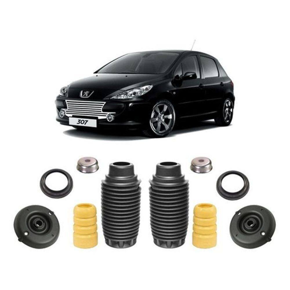 Kit Batente Coxim Dianteiro Peugeot 307 2002003 2004 05