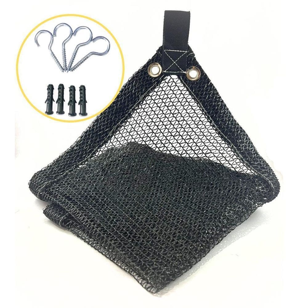 Tela Sombrite Hortas/Estufas 50% Preto 3X5 Bainha/Ilhós