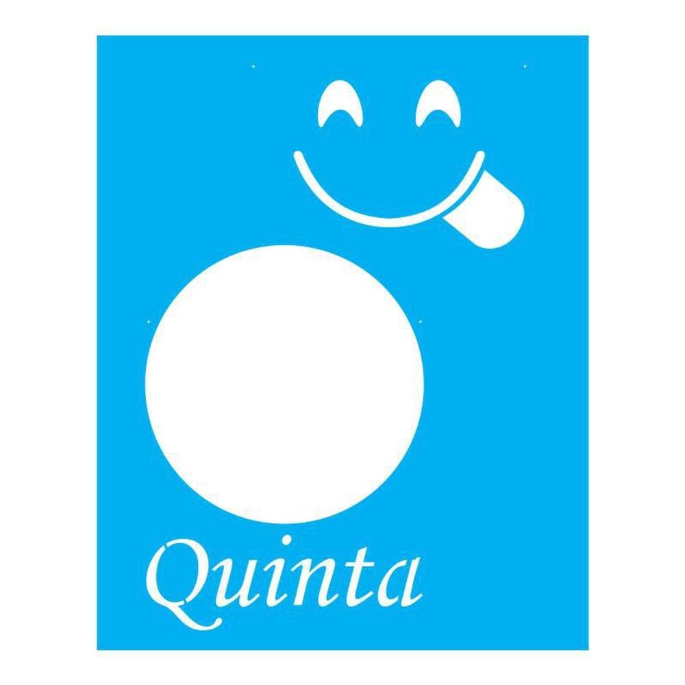 Stencil Tamako Emoticon - 20X25Cm - Ref B817