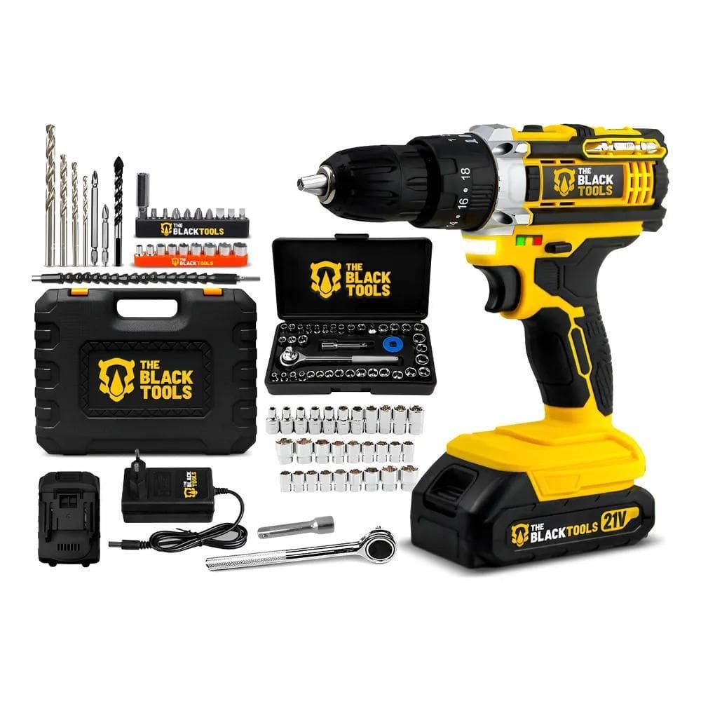 Parafusadeira E Furadeira De Impacto Tb-21Pw 21V 3/8 The Bla