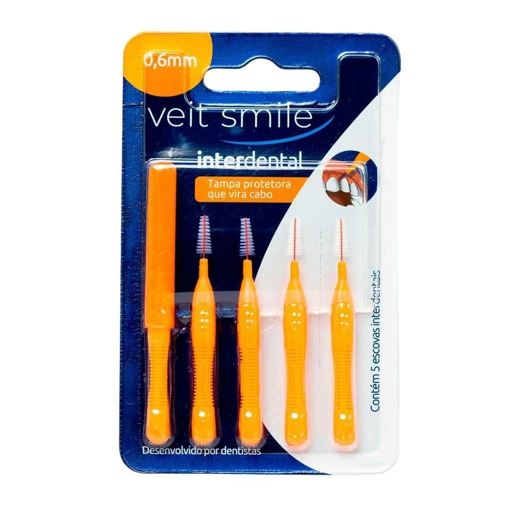 Escova Interdental Veitsmile 0,6Mm Laranja
