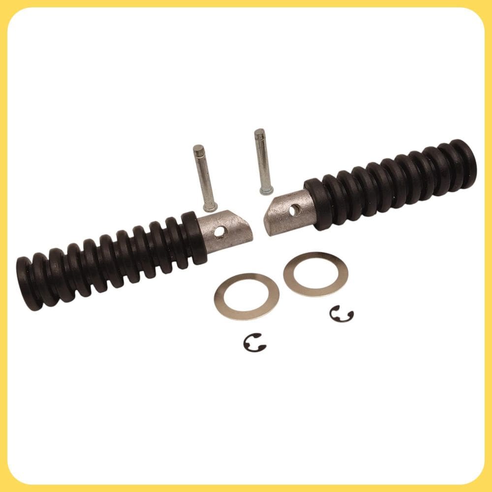 Pedaleira Traseira Aluminio Cg Ml Turuna Today Titan Fan 125