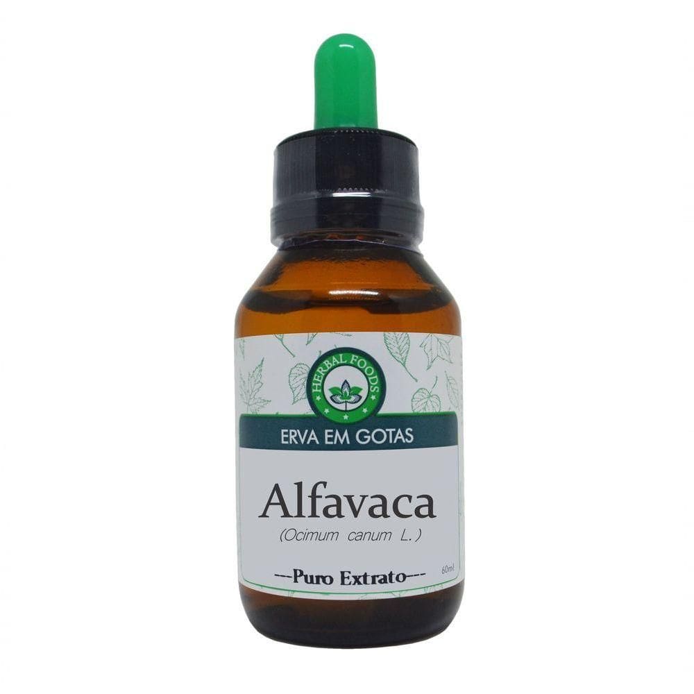 Alfavaca - Extrato 60ml (tintura Mãe)