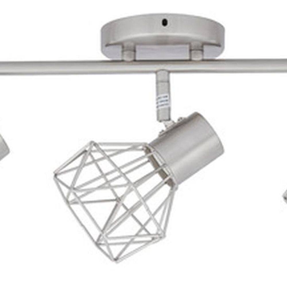 Spot De Sobrepor Prata Diamond 3 Lampadas Inspire