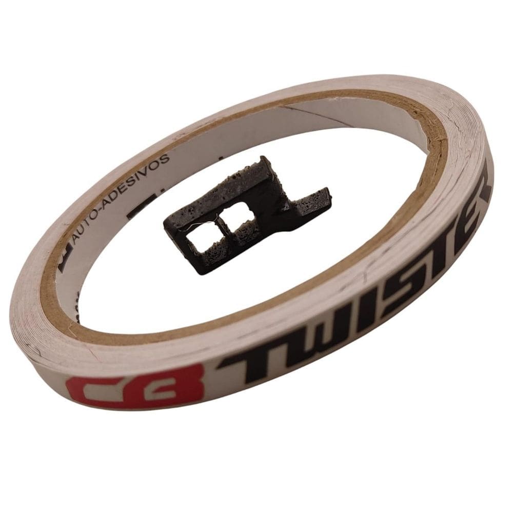 Friso Adesivo 8Mm Roda De Moto Cb Twister 1 Roda