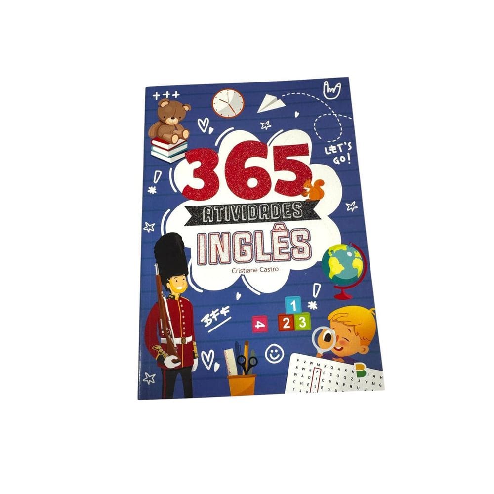 Livro 365 Atividades De Inglês Infantil Jogos Colorir Ligar