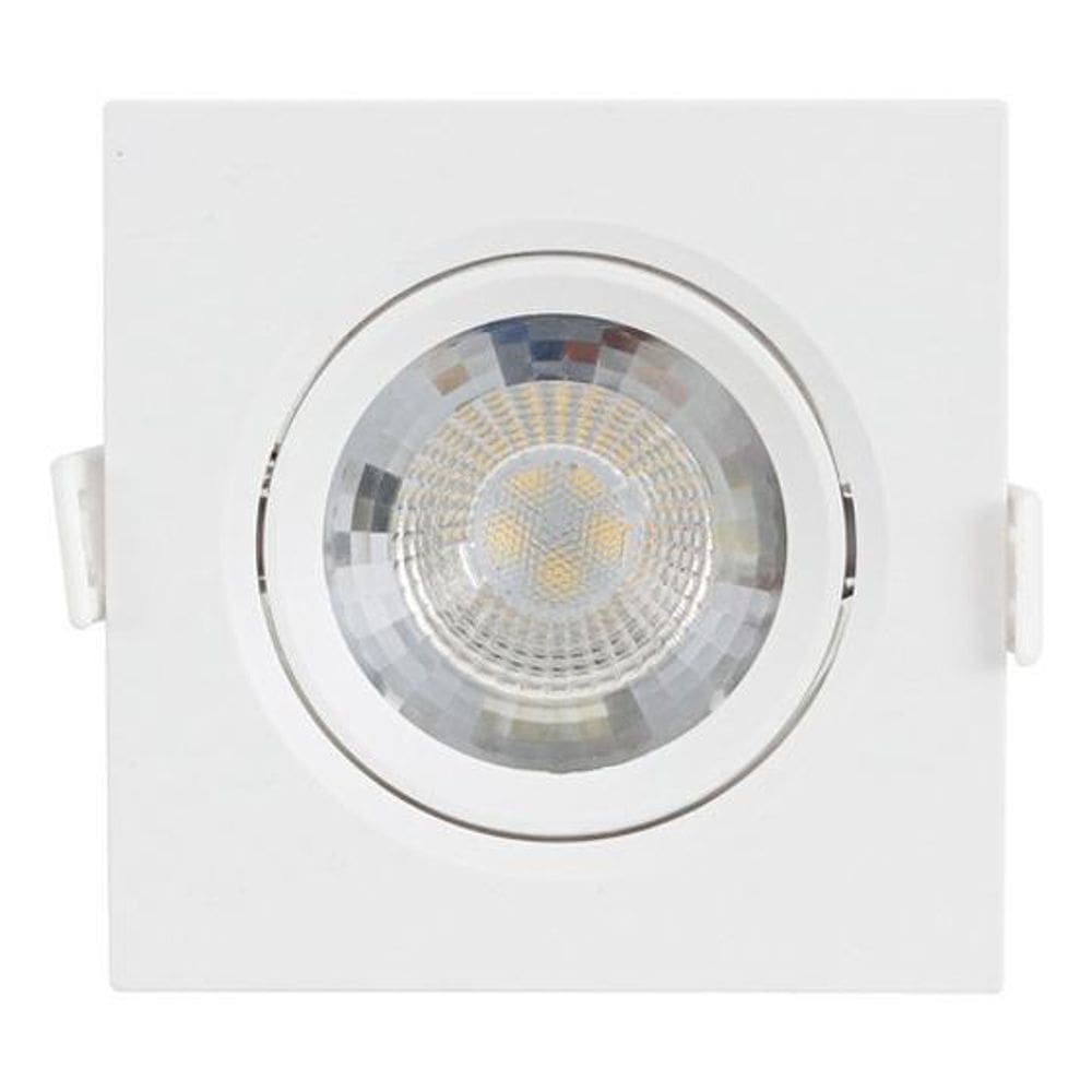 Spot De Embutir Quadrado Led 5W Luz Neutra Bivolt Inspire