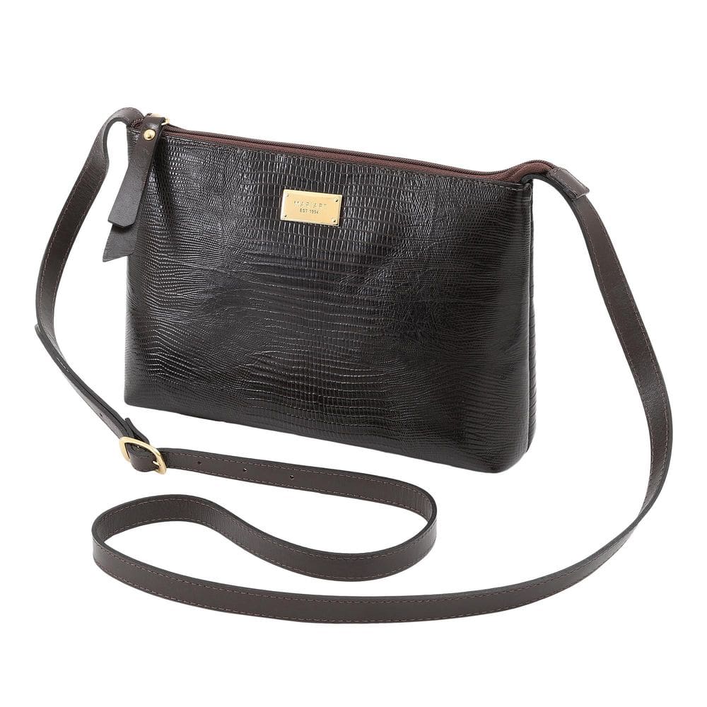 Bolsa De Couro Feminina Transversal Mariart 2190