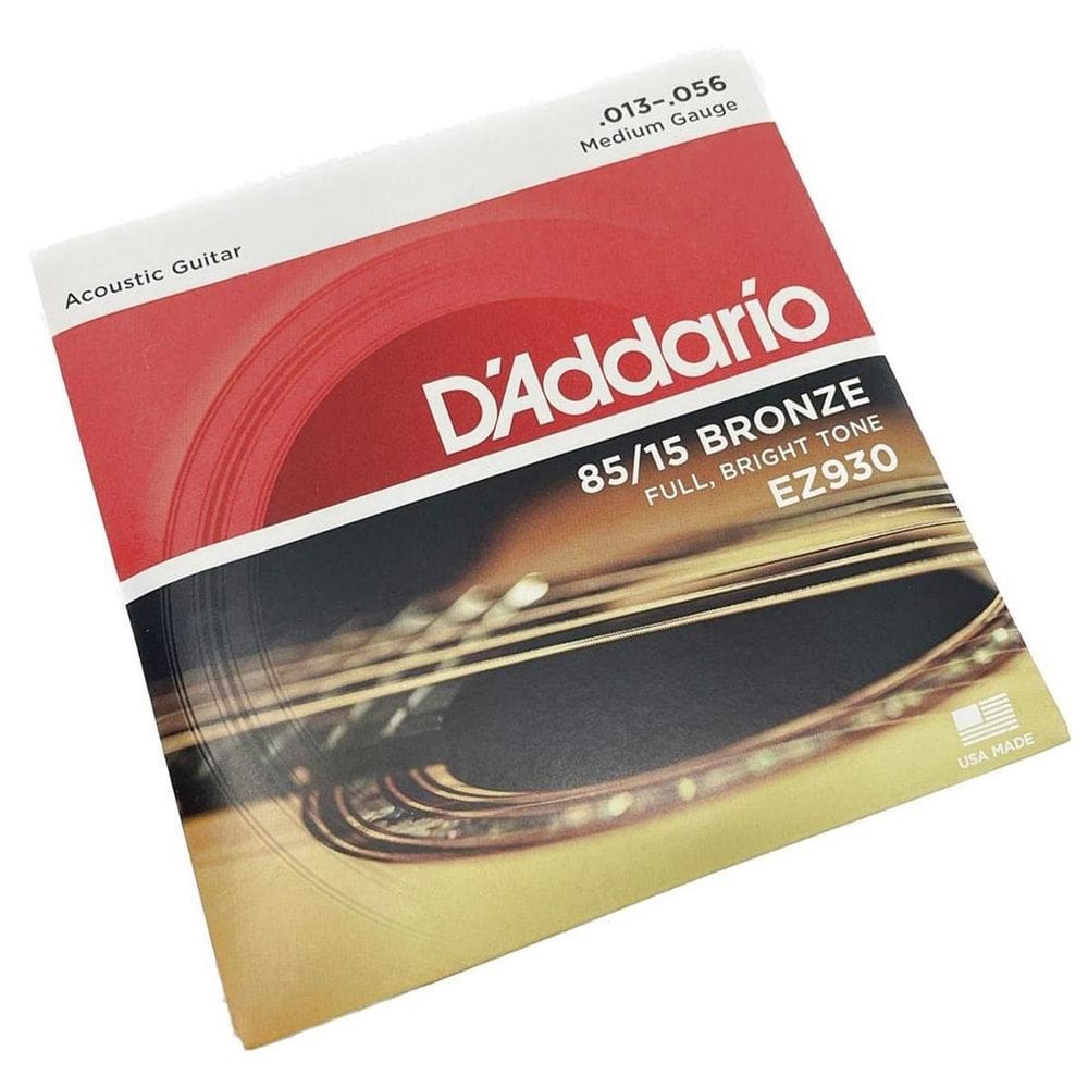 Encordoamento 013 Aço Bronze Daddario 13-56 Violão Ez930