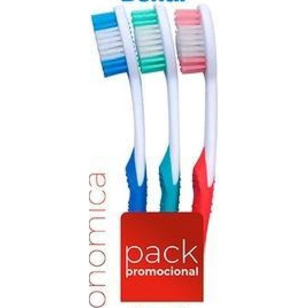 Escova Dentil Ultraeconomica Macia 3 Unidades