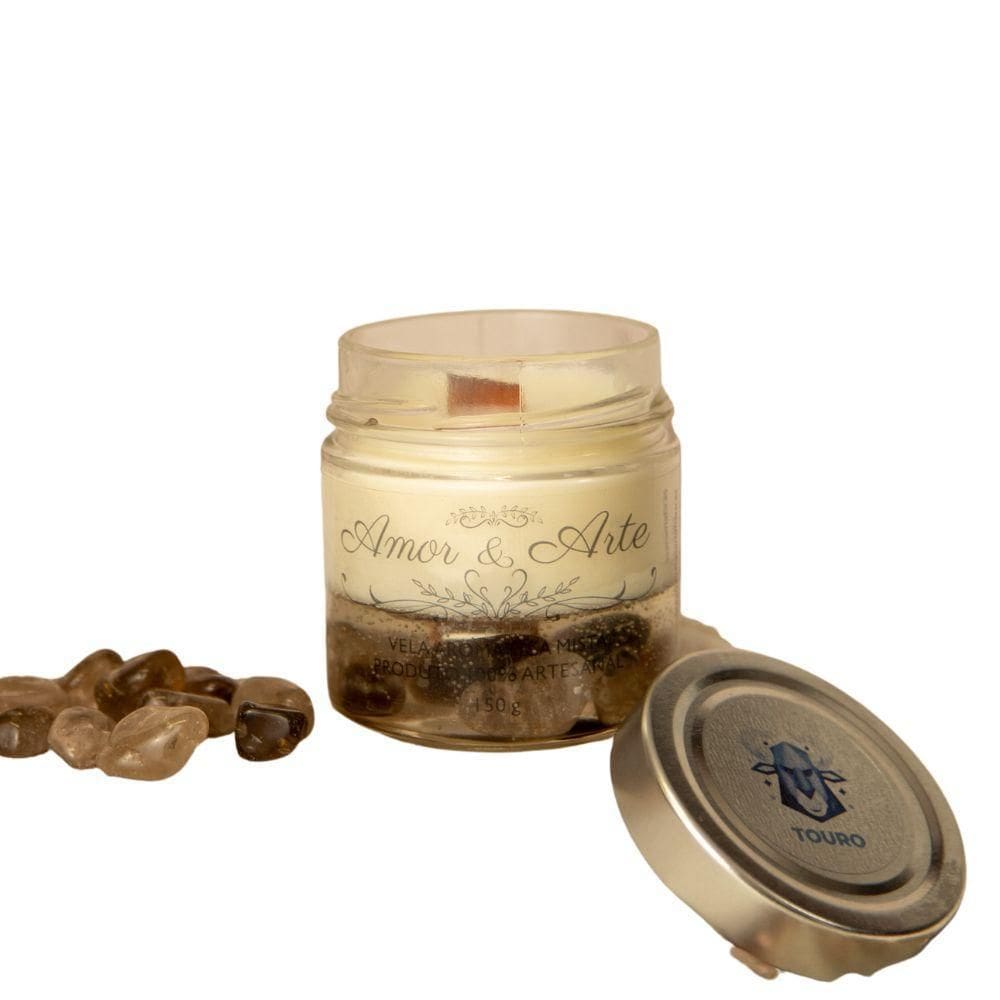 Vela Aromática Artesanal Premium Linha Zodíaco 150G