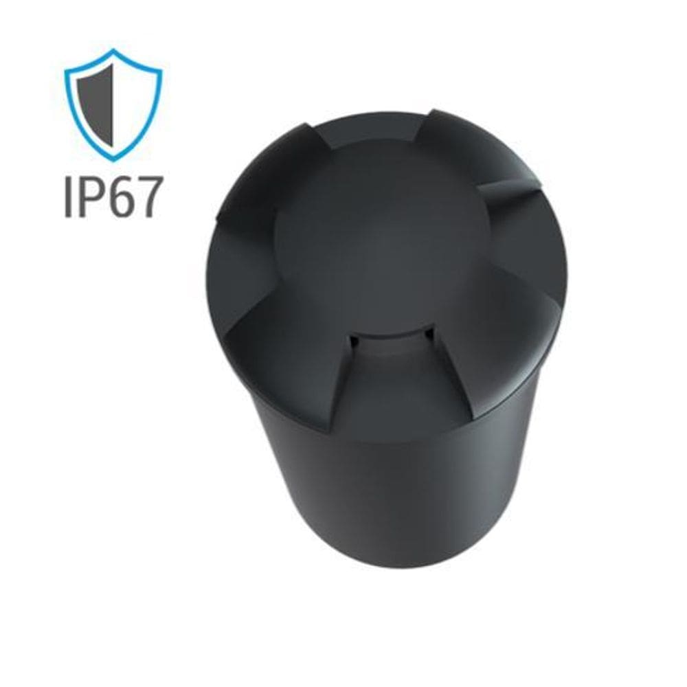 Mini Balizador Embutido 1W 6500K Bivolt Preto - Luminatti