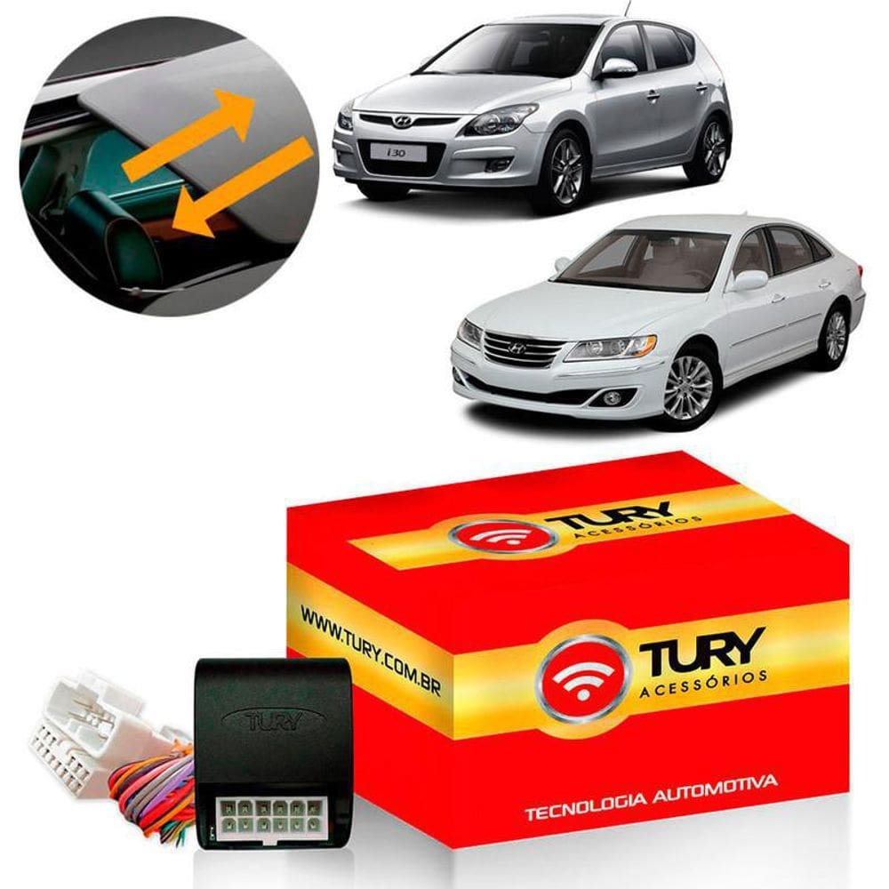 Módulo De Fechamento Teto Solar Tury Lvx 5 Y - I30/Azera