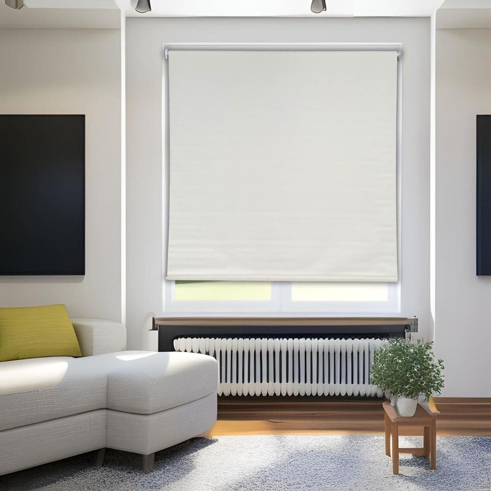 Persiana Rolo Bege 120 L X 220 A Cm Cortina Blackout Cobre