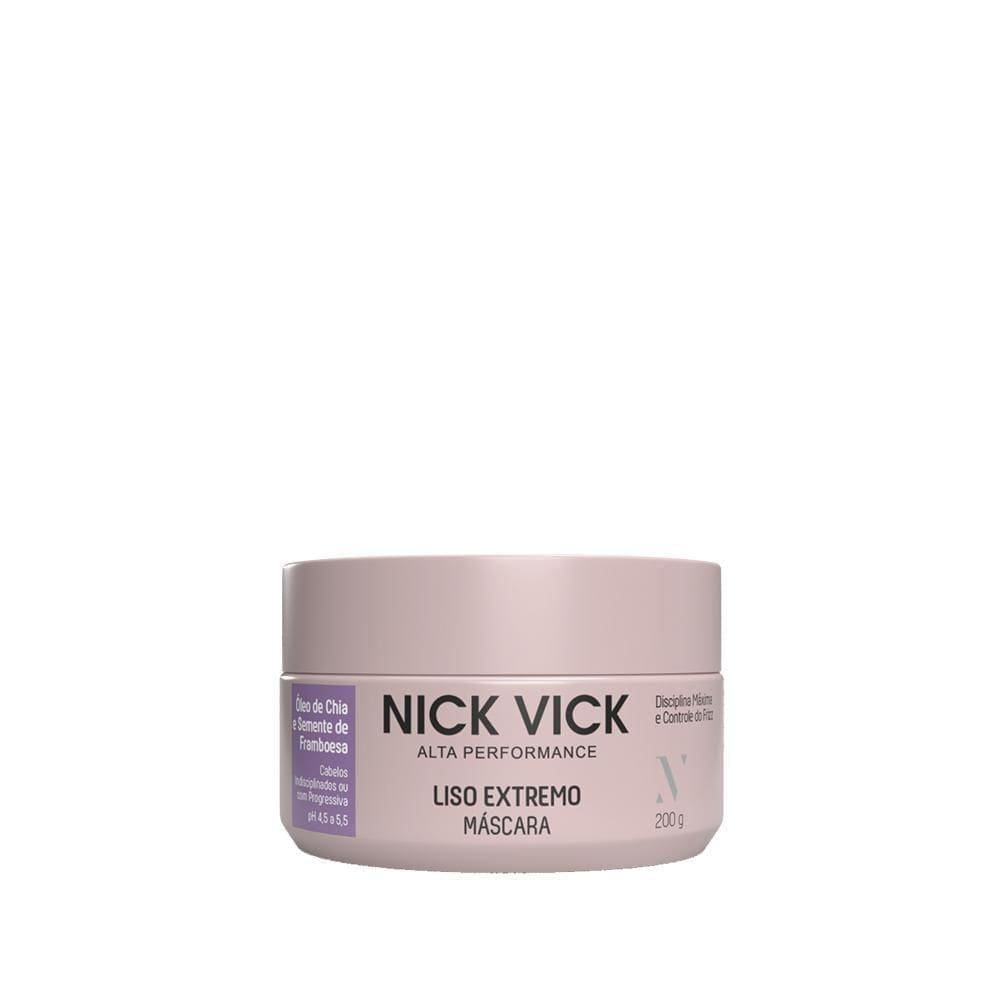 Máscara Liso Extremo Nick Vick Alta Performance 200 G