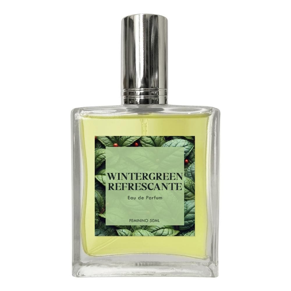Perfume Wintergreen Refrescante Mulher 50Ml Natural Vegano