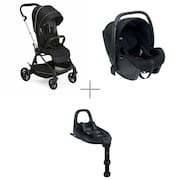 Kit Carrinho de Bebe Chicco Compacto One4ever Lounge + Bebe Conforto Kory +Base para Bebe Conforto Full 360 I-size 40871099100001K