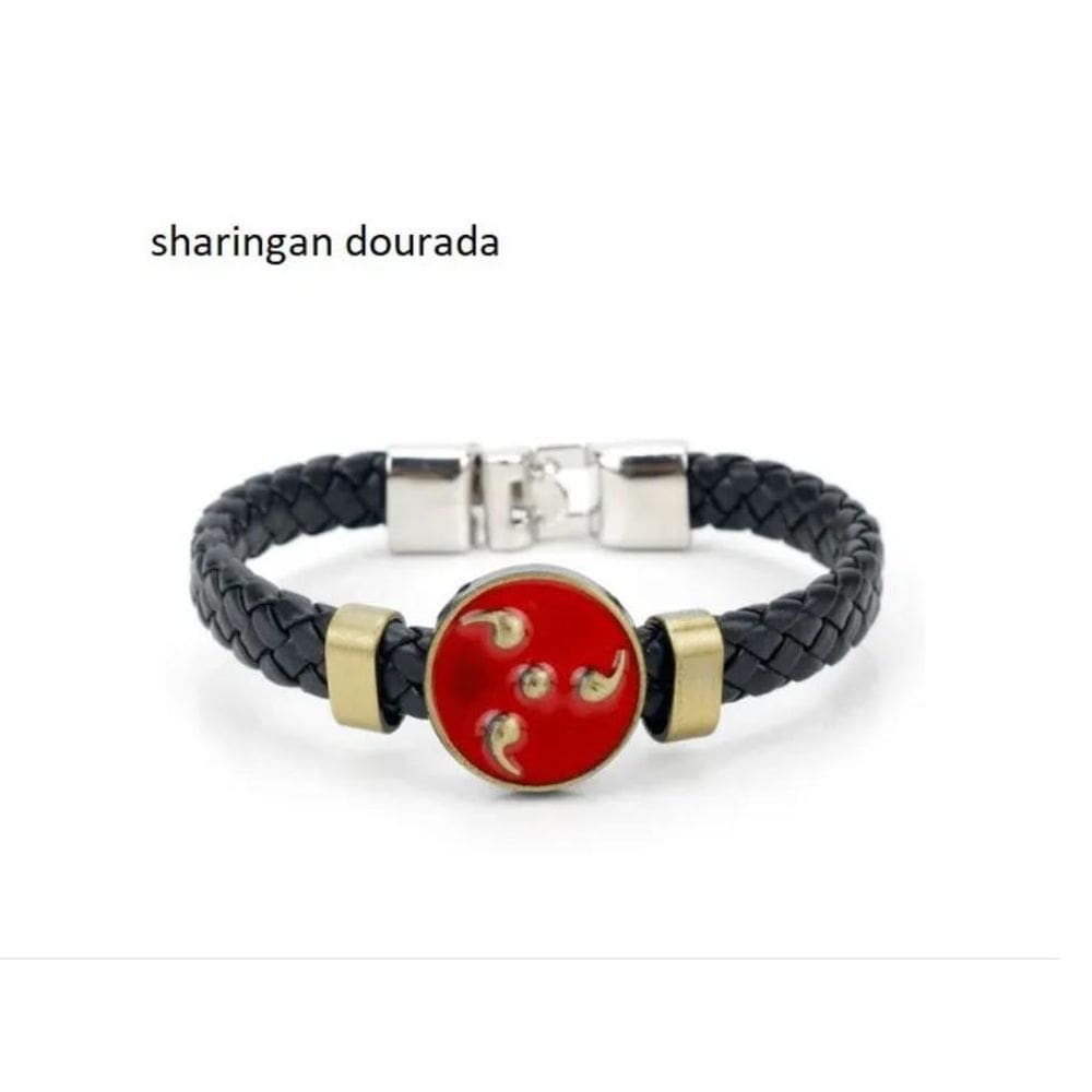 Pulseira Sintética Couro Naruto Desenho Anime Modelos